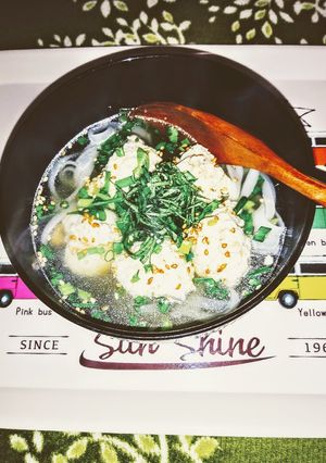 ふんわり鶏団子の爽やかフォー-レシピのメイン写真