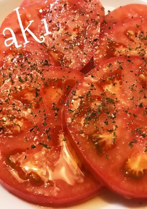 トマトのカルパッチョ☆-レシピのメイン写真