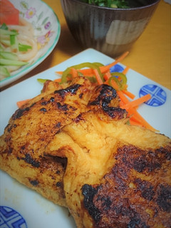 ヘルシー!お揚げのネギ味噌焼き-レシピのメイン写真