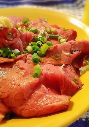 ギャング丼(ローストビーフ丼)-レシピのメイン写真