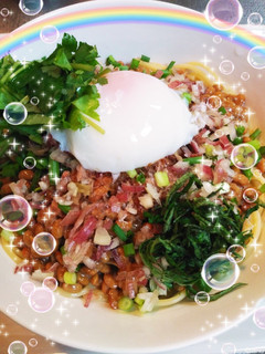 みんな大好き納豆パスタ-レシピのメイン写真
