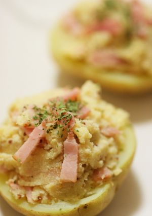 おからサラダinポテトカップ-レシピのメイン写真