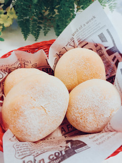 ふわふわ白パン 手ごね-レシピのメイン写真