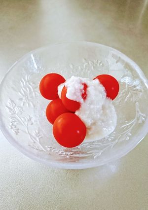 簡単ヘルシー☆トマトに甘麹かけただけ-レシピのメイン写真