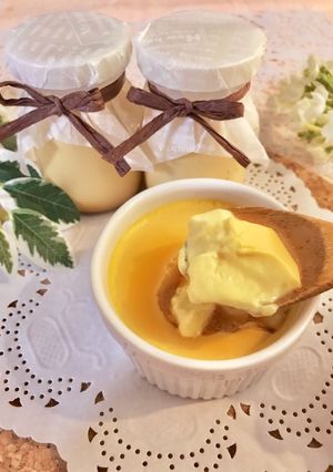 *濃厚でとろ〜り! なめらかプリン*-レシピのメイン写真