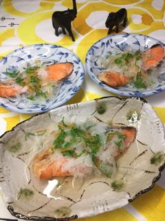 焼き鮭のマリネ-レシピのメイン写真