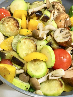 簡単作り置き!夏野菜のオリーブオイル焼き-レシピのメイン写真