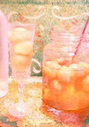 超簡単!炊飯器で作る♪桃のコンポート-レシピのメイン写真