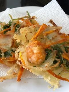 海老とパクチーのかき揚げ-レシピのメイン写真