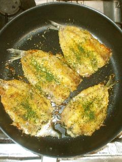 魚いわしのカレーパン粉焼き♪簡単-レシピのメイン写真