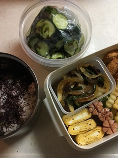 中学生お弁当(2018.6.9)-レシピのメイン写真