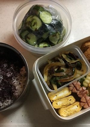 中学生お弁当(2018.6.9)-レシピのメイン写真