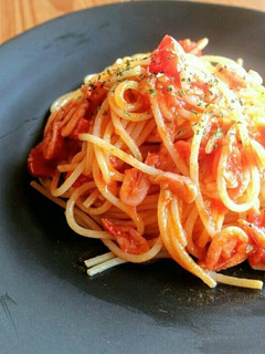 桜えびのトマトパスタ-レシピのメイン写真