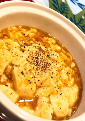 【簡単】レンジで辛くないマーボー丼-レシピのメイン写真