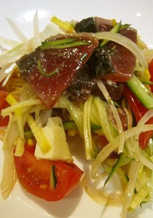 たたきでイタリアンサラダ-レシピのメイン写真