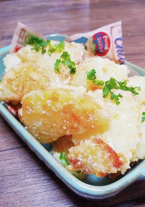 病みつき☆チーズ味のフライドポテト-レシピのメイン写真