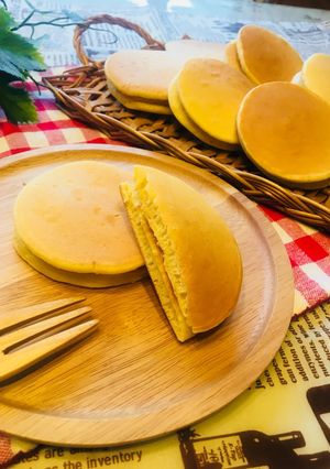 もっちりパンケーキサンド-レシピのメイン写真