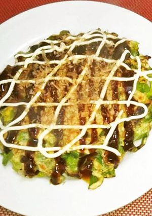 フライパンで簡単！基本の関西風お好み焼き-レシピのメイン写真