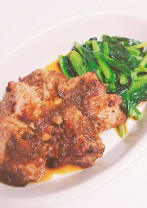 豚肉のすりおろし玉ねぎソ—ス-レシピのメイン写真