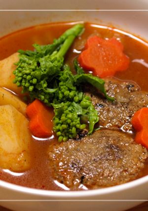 簡単♪煮込みハンバーグ-レシピのメイン写真