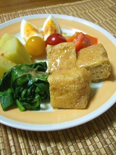 ガドガド風温野菜サラダ-レシピのメイン写真