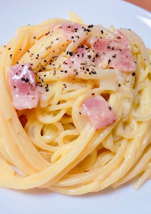 簡単濃厚カルボナーラ！-レシピのメイン写真