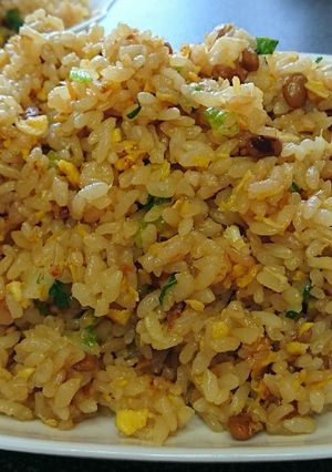 【めんつゆだけ】簡単☆納豆チャーハン-レシピのメイン写真