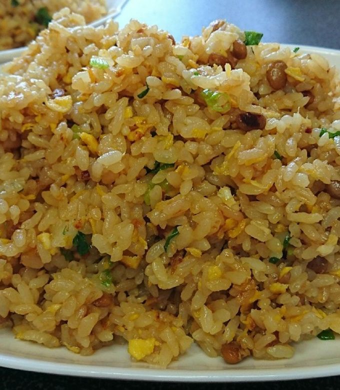 【めんつゆだけ】簡単☆納豆チャーハン-レシピのメイン写真