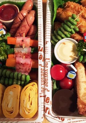 遠足のお弁当♡記録用に( ^ω^ )-レシピのメイン写真