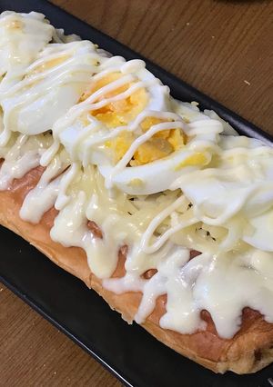 市販のパンをボリュームUPでご馳走に！-レシピのメイン写真