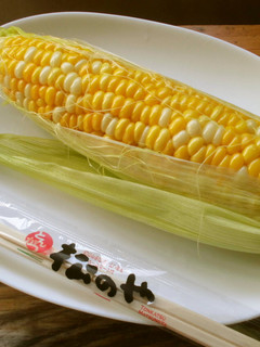 生とうもろこしのレンジ任せ(''◇'')-レシピのメイン写真