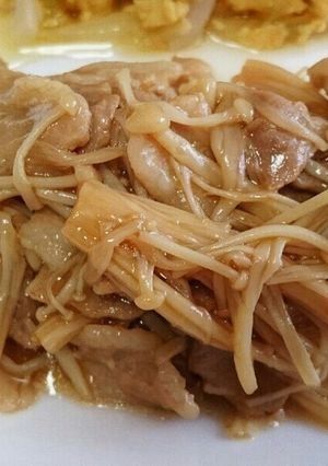 簡単！巻かない豚バラえのき-レシピのメイン写真