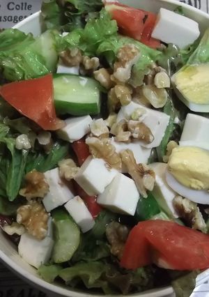 夏野菜たっぷり~♬豆腐のべジボウル-レシピのメイン写真