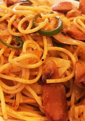 男の料理〜！ナポリタンタ〜ン！その2-レシピのメイン写真