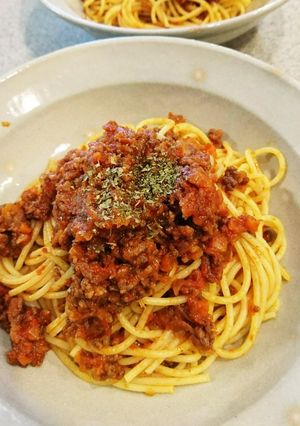 スパゲティボロネーゼ-レシピのメイン写真