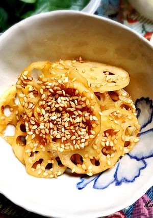税込108円！レンコン水煮で速攻きんぴら-レシピのメイン写真