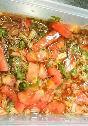 夏の常備菜！夏野菜たっぷりの麺つゆ漬け♡-レシピのメイン写真