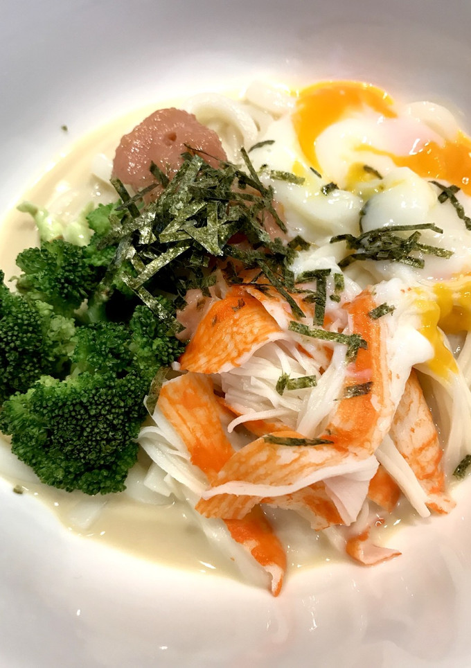 こどもと一緒の夏ごはん 簡単豆乳うどん-レシピのメイン写真