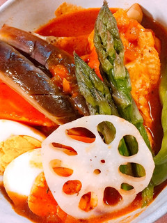 夏野菜たっぷりのスープカレー-レシピのメイン写真