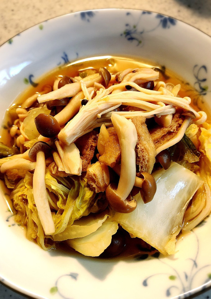 白菜ときのこのさっぱり煮-レシピのメイン写真