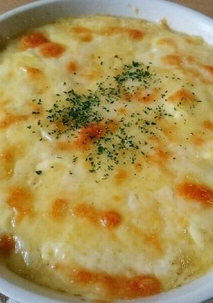 【糖質制限】絹豆腐と挽き肉でグラタン！？-レシピのメイン写真