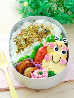キャラ弁おかず☆玉子焼きで簡単カエル-レシピのメイン写真