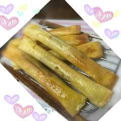 รูปของ パリパリ♡チーズ&ウィンナー春巻き