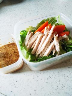 簡単♪ごまだれ サラダうどんのお弁当♪-レシピのメイン写真