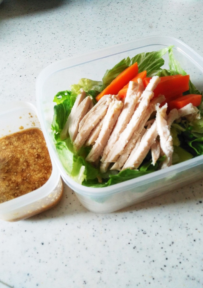 簡単♪ごまだれ サラダうどんのお弁当♪-レシピのメイン写真