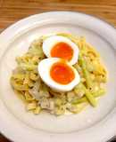 生パスタ＊フェトチーネのクリームソース
