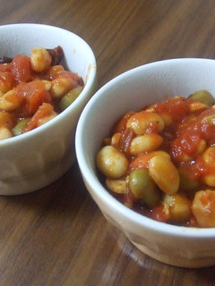 ミックスビーンズのトマト煮込み-レシピのメイン写真