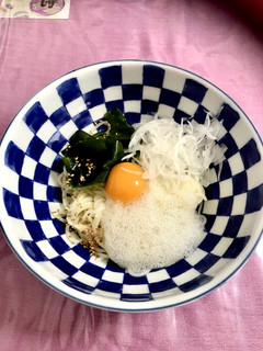 簡単一手間!トロロ感覚月見冷しうどん-レシピのメイン写真