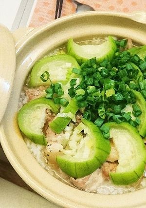 暑い日さっぱり!!夏糸瓜のお粥~-レシピのメイン写真