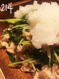 簡単*豆苗の豚炒め♡-レシピのメイン写真